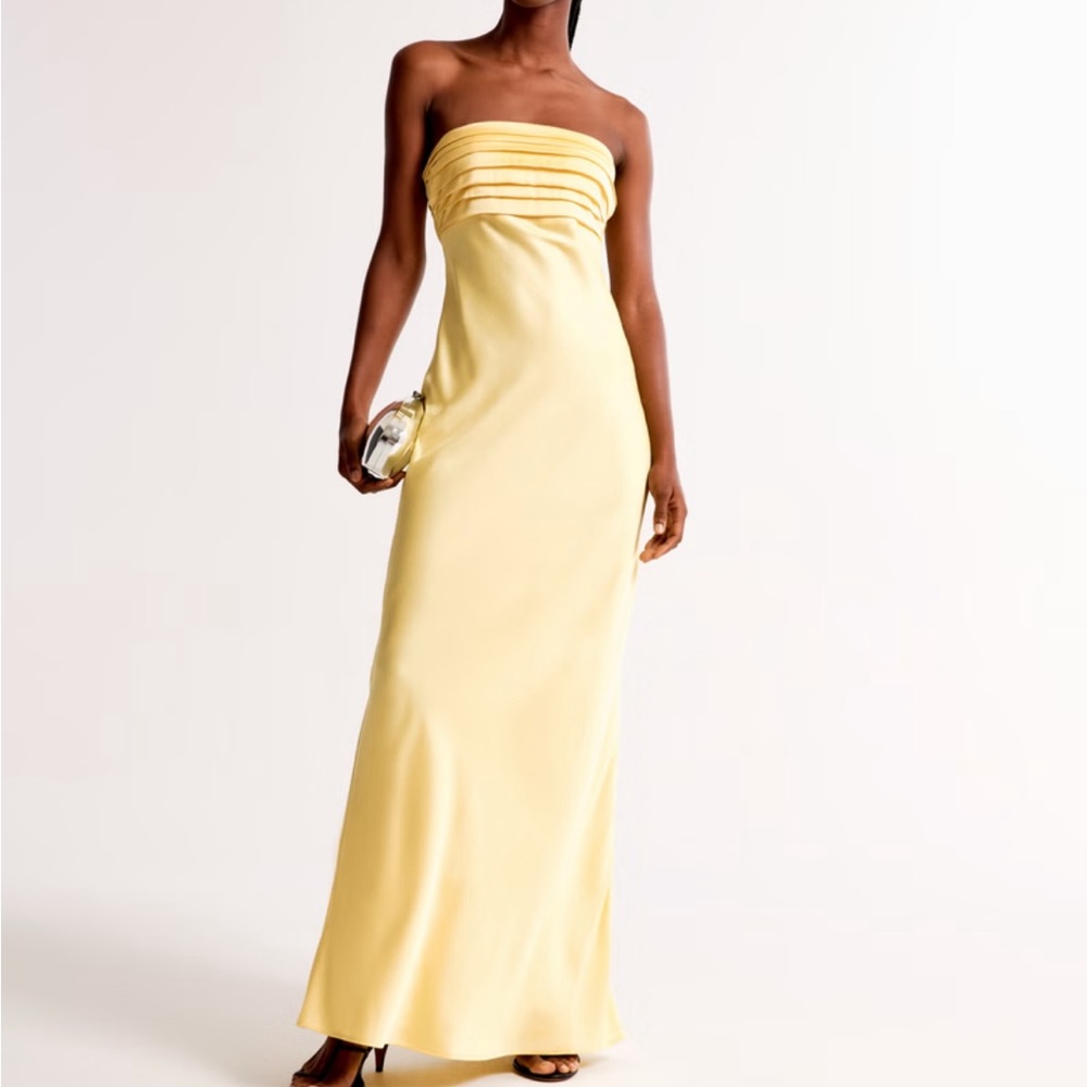 The A&F Emerson Strapless Slim Maxi Dress